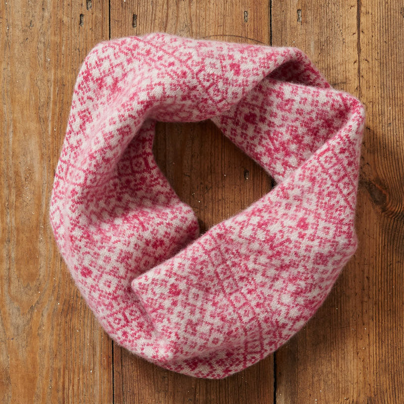 Kids Fair Isle Snood- Multi Colour image 1