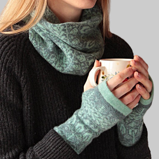 Seed To Tree Collection | Fingerless Mittens | image 1