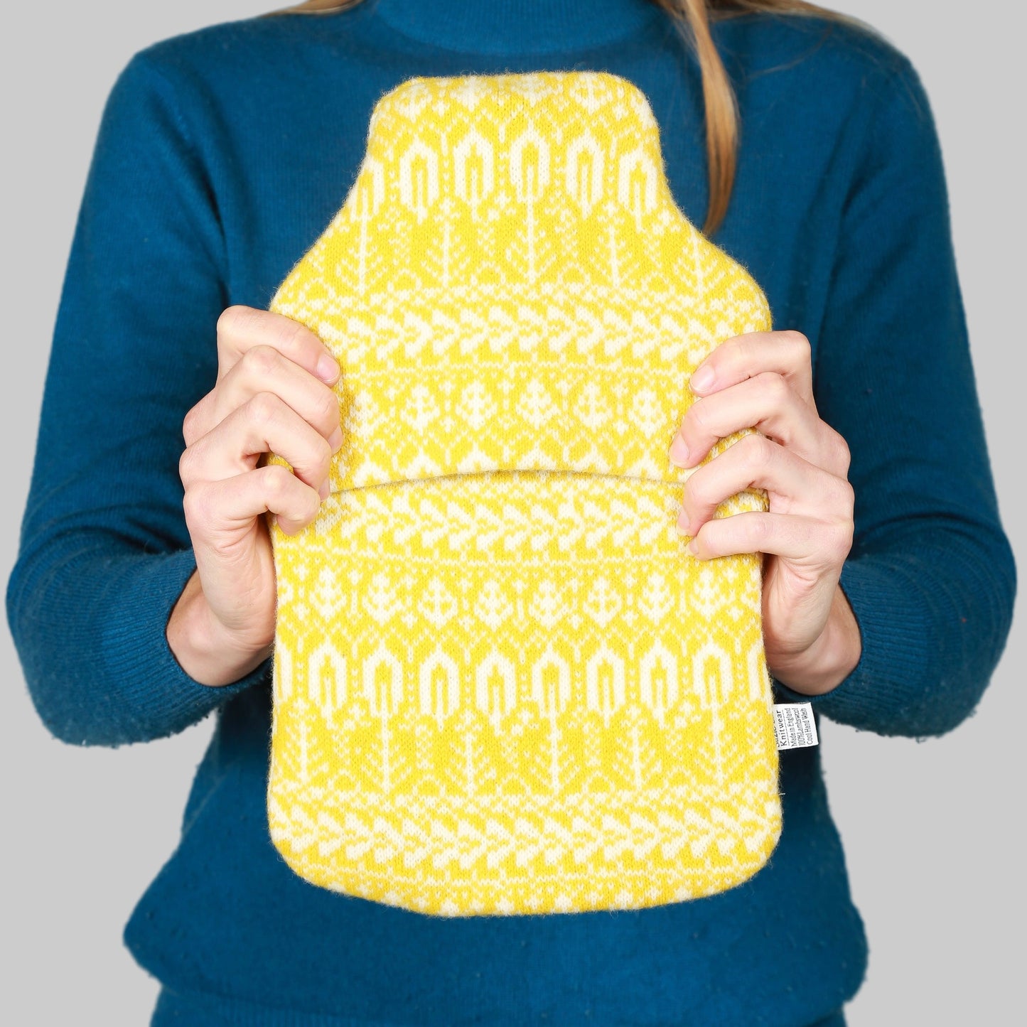 Christmas Stock-Soft Knitted Hot Water Bottle image 4