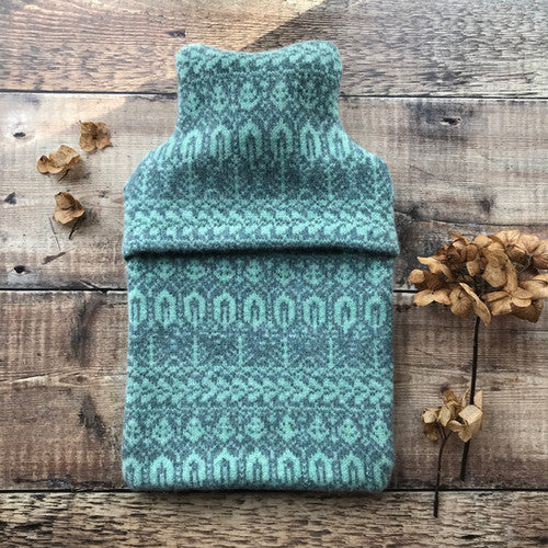 Hot Water Bottle - Seed To Tree Pattern